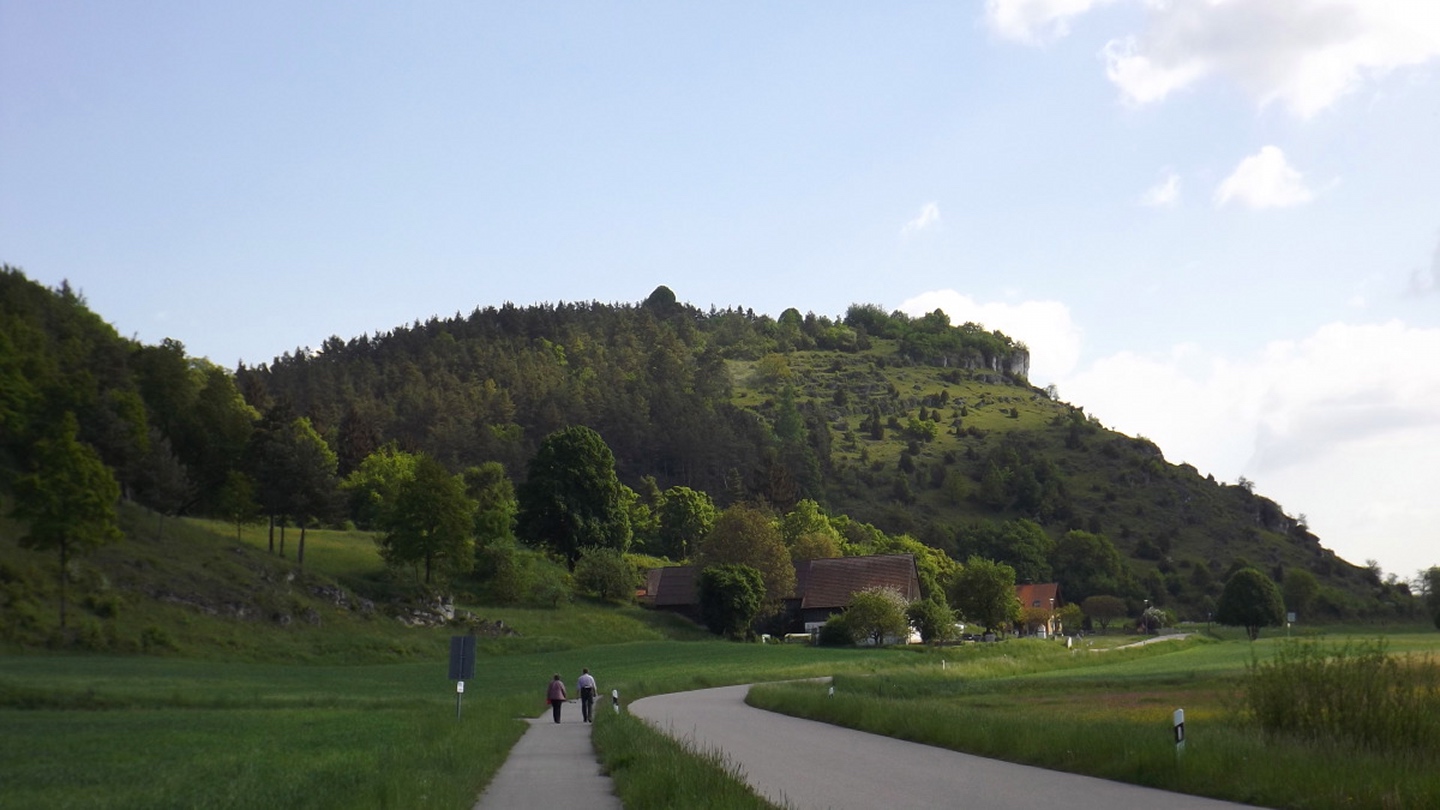 Eicherberg, übrigens komplett Naturschutzgebiet